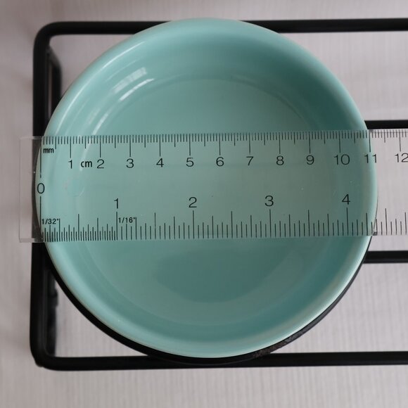 Small Pet Dishes, Water/Food Dish, Pet dishes in Stand, Elevated Dog/Cat Bowls - Picture 7 of 8